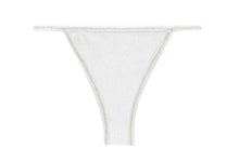 Carregar imagem no visualizador da galeria, Product Front: Rio De Sol Calcinha Bottom Shimmer-White California
