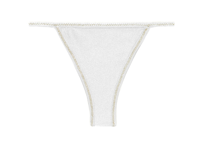 Product Front: Rio De Sol Calcinha Bottom Shimmer-White California