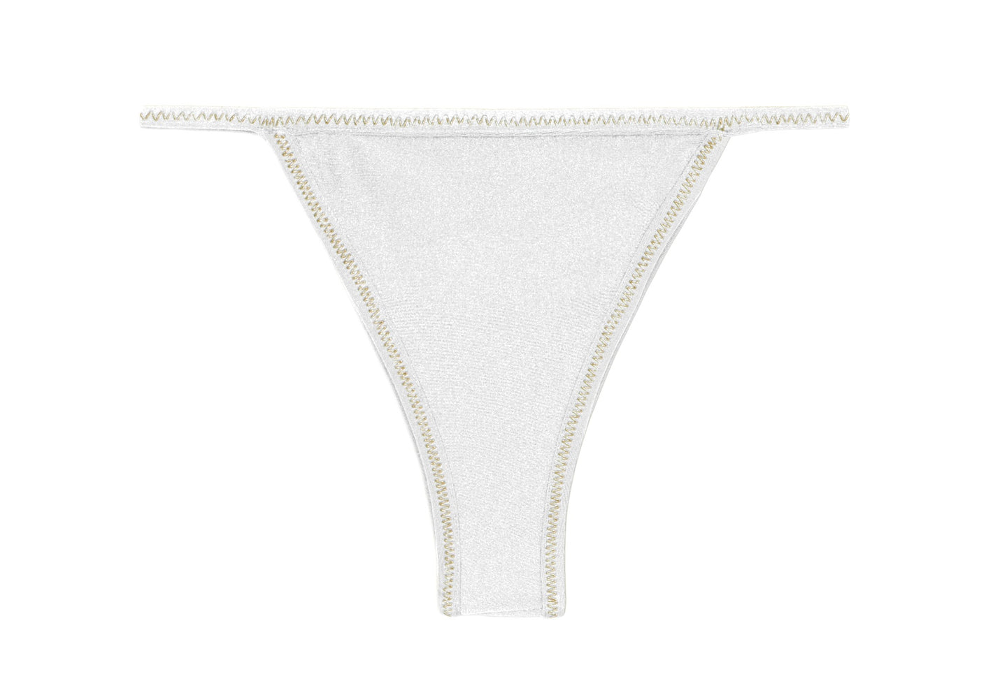 Product Front: Rio De Sol Calcinha Bottom Shimmer-White California