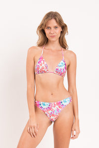 Model Front: Rio De Sol Calcinha Bottom Splash Nice-Fio