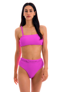 Model Front: Rio De Sol Calcinha Bottom St-Tpz-Pink Hotpant-High