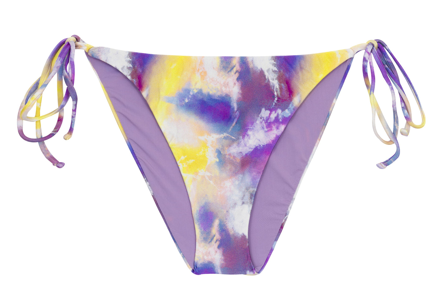 Product Front: Rio De Sol Calcinha Bottom Tiedye-Purple Ibiza-Comfy