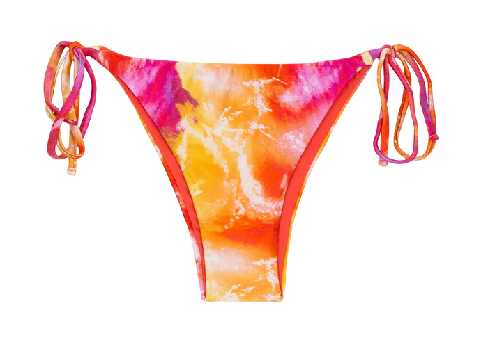 Product Front: Rio De Sol Calcinha Bottom Tiedye-Red Ibiza