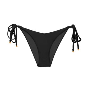 Product Front: Rio De Sol Calcinha Bottom Touch-Black Amora