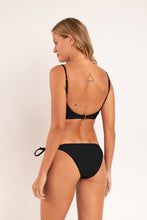 Carregar imagem no visualizador da galeria, Model Back: Rio De Sol Calcinha Bottom Touch-Black Ibiza-Comfy
