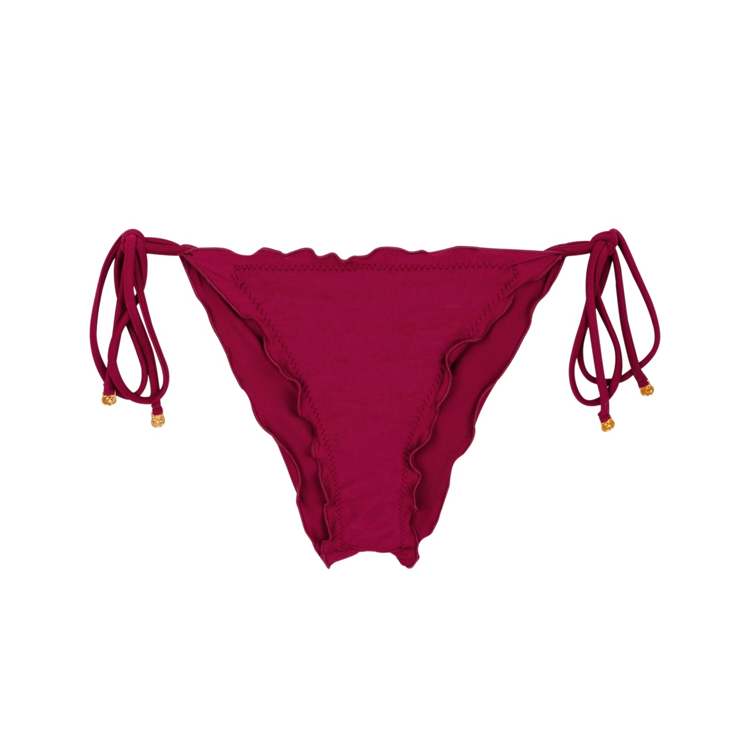 Product Front: Rio De Sol Calcinha Bottom Touch-Carmim Frufru