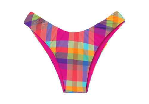 Product Front: Rio De Sol Calcinha Bottom Tulip-Garden High-Leg