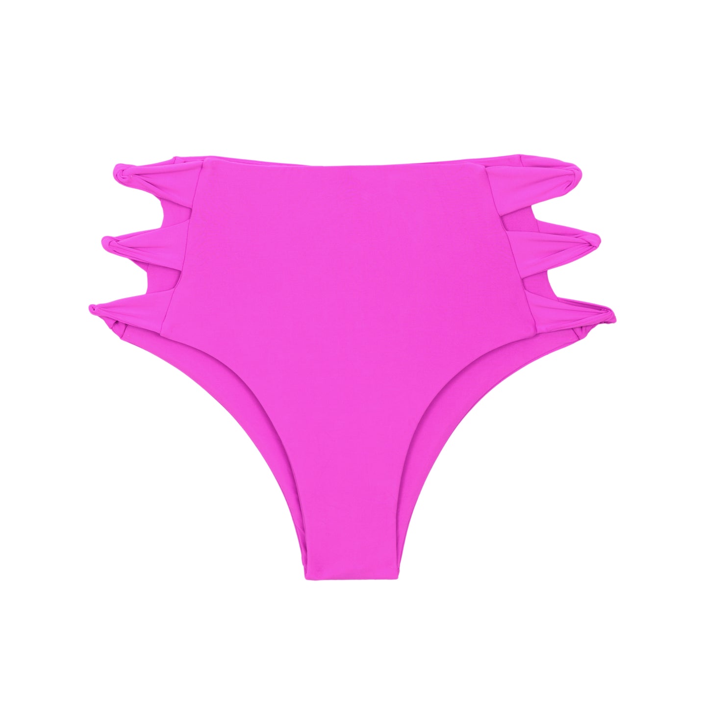 Product Front: Rio De Sol Calcinha Bottom Vita-Pink High-Waist-Spin