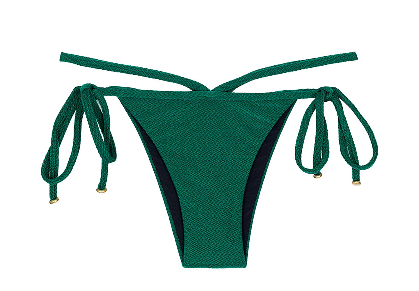 Product Front: Rio De Sol Calcinha Calcinha Duna Green Cropped Neck