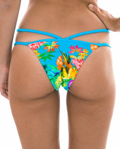 Image 06: Rio De Sol Calcinha Calcinha Tropical Blue Neck