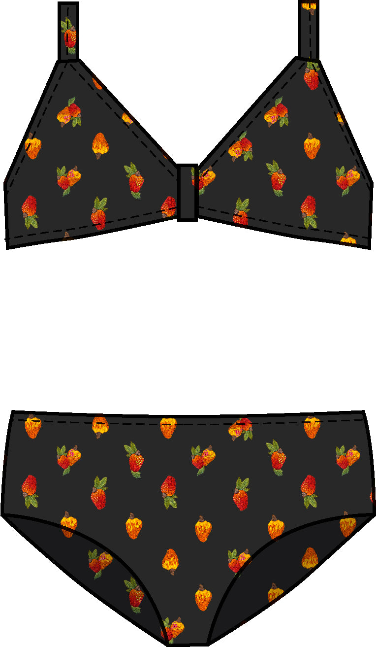 Model Front: Rio De Sol Biquini Menina Cashew Kids