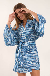 Image 06: Rio De Sol Vestido De Praia Chuva Kimono