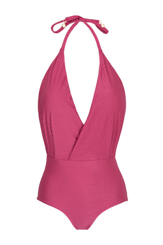 Product Front: Rio De Sol Maiô Cloque Lichia Transpassado