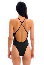 Carregar imagem no visualizador da galeria, Model Back: Rio De Sol Maiô Dots-Black Ivy Strap
