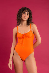 Image 09: Rio De Sol Maiô Dots-Orange Julia