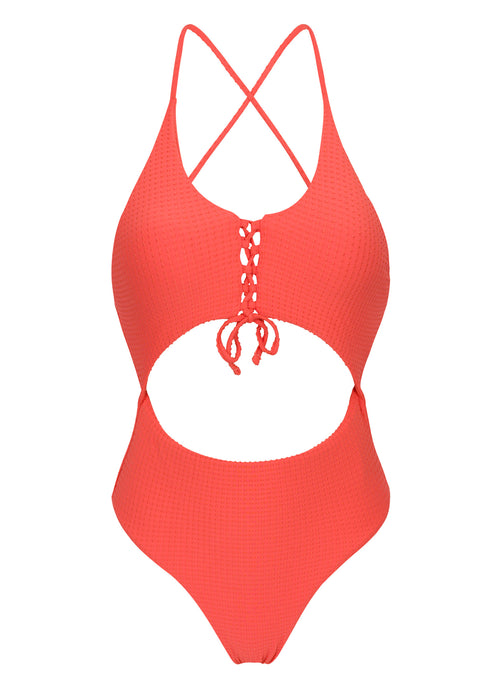 Product Front: Rio De Sol Maiô Dots-Tabata Ivy Strap
