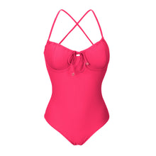 Carregar imagem no visualizador da galeria, Product Front: Rio De Sol Maiô Dots-Virtual-Pink Julia
