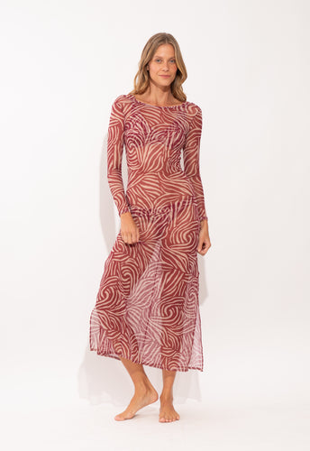 Model Front: Rio De Sol Vestido De Praia Dune Dress Lucy