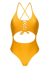 Carregar imagem no visualizador da galeria, Product Front: Rio De Sol Maiô Eden-Pequi Ivy Strap
