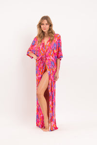 Image 04: Rio De Sol Vestido De Praia Flavors Long Dress