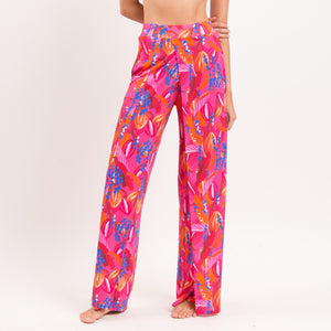 Gallery: Rio De Sol Calça De Praia Flavors Wide Pants