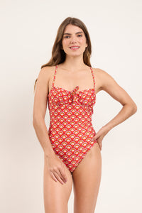 Image 05: Rio De Sol Maiô Floral-Scales Julia