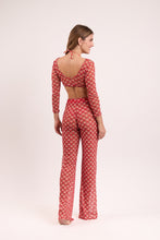 Carregar imagem no visualizador da galeria, Model Back: Rio De Sol Top De Praia Floral-Scales Top Harper
