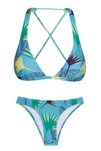 Carregar imagem no visualizador da galeria, Product Front: Rio De Sol Set Flower Geometric Cortinao
