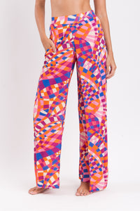 Gallery: Rio De Sol Calça De Praia Funny Wide Pants
