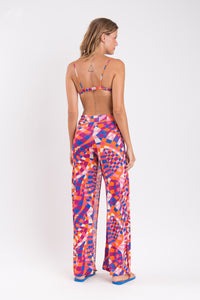 Model Back: Rio De Sol Calça De Praia Funny Wide Pants