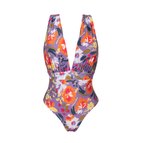 Product Front: Rio De Sol Maiô Garden-Flower Anne