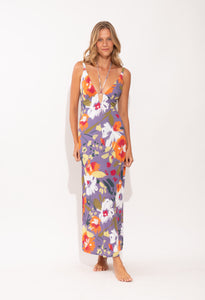 Image 02: Rio De Sol Vestido De Praia Garden-Flower Saida Yara