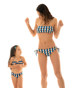 Model Back: Rio De Sol Biquini Menina Geometric Kids