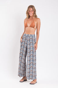 Image 04: Rio De Sol Calça De Praia Ikat Wide Pants