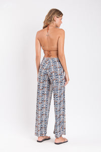 Model Back: Rio De Sol Calça De Praia Ikat Wide Pants