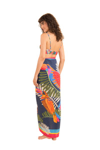 Model Back: Rio De Sol Canga Jungle Canga