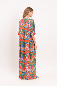 Image 09: Rio De Sol Vestido De Praia Jungle Long Dress