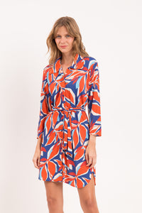 Image 04: Rio De Sol Vestido De Praia Leaves Chemise