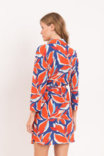 Carregar imagem no visualizador da galeria, Model Back: Rio De Sol Vestido De Praia Leaves Chemise

