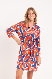 Image 09: Rio De Sol Vestido De Praia Leaves Chemise