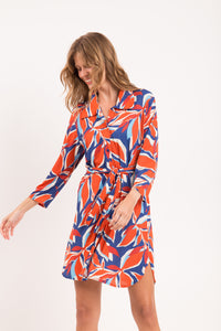 Image 11: Rio De Sol Vestido De Praia Leaves Chemise