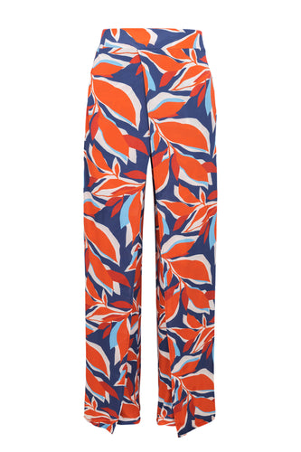 Product Front: Rio De Sol Calça De Praia Leaves Wide Pants