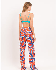 Image 07: Rio De Sol Calça De Praia Leaves Wide Pants