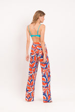 Carregar imagem no visualizador da galeria, Image 08: Rio De Sol Calça De Praia Leaves Wide Pants
