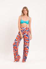 Carregar imagem no visualizador da galeria, Image 09: Rio De Sol Calça De Praia Leaves Wide Pants
