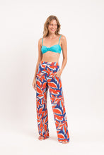 Carregar imagem no visualizador da galeria, Image 10: Rio De Sol Calça De Praia Leaves Wide Pants
