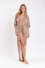 Carregar imagem no visualizador da galeria, Image 05: Rio De Sol Vestido De Praia Leopard Long Dress
