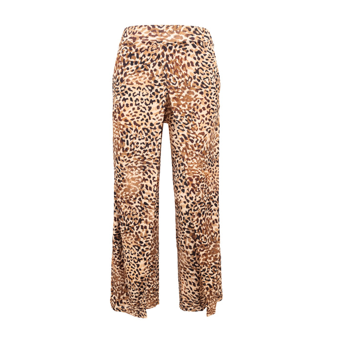 Product Front: Rio De Sol Calça De Praia Leopard Wide Pants