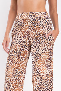 Image 07: Rio De Sol Calça De Praia Leopard Wide Pants