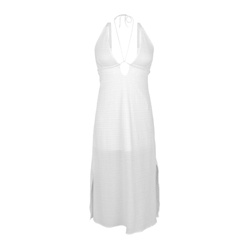 Product Front: Rio De Sol Vestido De Praia Memphis-White Saida Yara